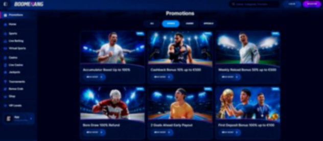 Boomerang Casino bonus