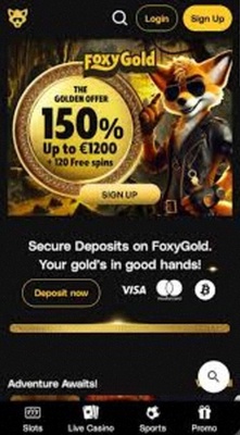 Foxygold inloggen
