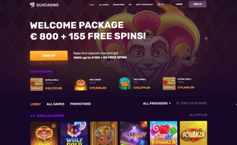 Duxcasino casino spellen