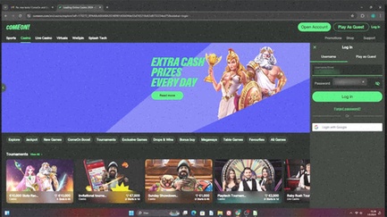 ComeOn Casino App