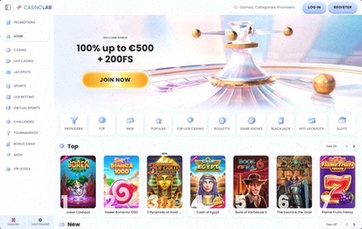Casinolab casino app